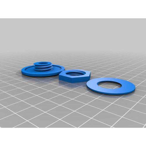 ARANDELA LONA MEJORADA Vida Montajı Tarp Grommet Dosyaları MODİFİYE EDİLDİ (Bu ürün Sadece Plastik parçadır - Almadan Önce Soru Sorabilirsiniz)