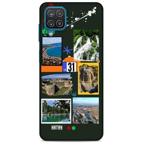 Lopard Samsung Galaxy A12 Uyumlu Kılıf Şehirli ※ (31) Hatay TPU Kılıf