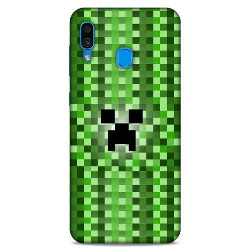 Lopard Samsung Galaxy A30 Uyumlu Kılıf PiXel (31) TPU Kılıf Steve Surat