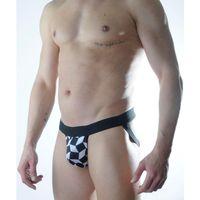 Erkek Küp Desenli Jockstrap İç Giyim