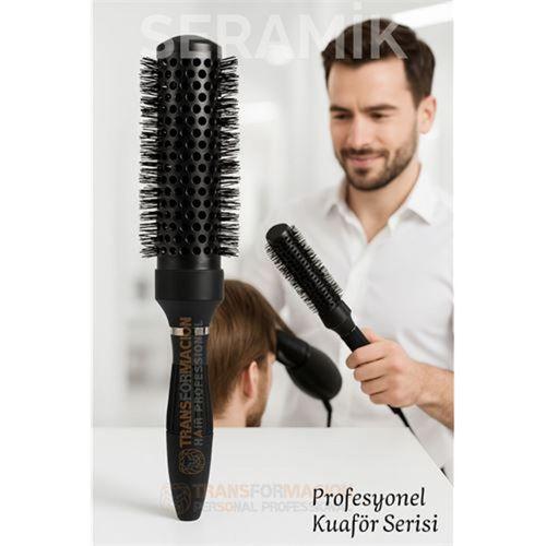 Profesyonel Kuaför 50 mm Ceramic Ionic Nano Fön Fırçası – 32 cm Uzunluk, Profesyonel Kuaför Serisi