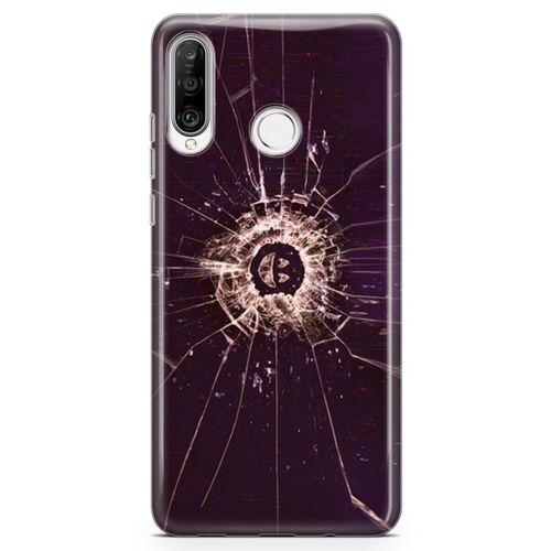 Huawei P30 Lite 2020 Kılıf Black Mirror Arka Kapak Koruma Desenli Full Koruyucu