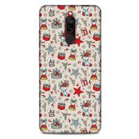 Yılbaşı Süsleri 39 Xiaomi Redmi 8 Kılıf Silikon Kapak