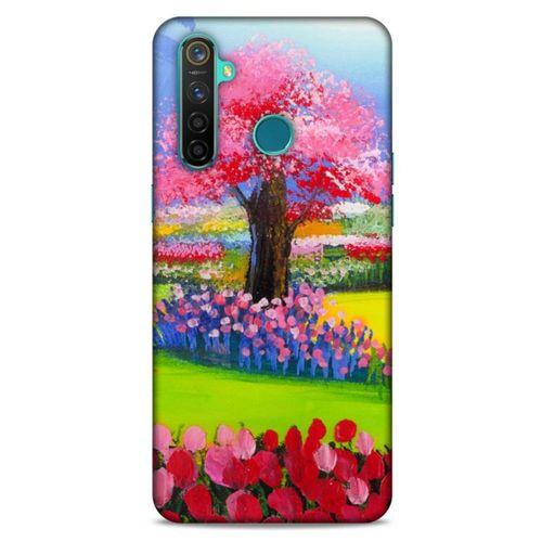 Oppo Realme 5 Pro Kılıf Japonya (40) Fit Silikon Kılıf Japonya Ağaçları