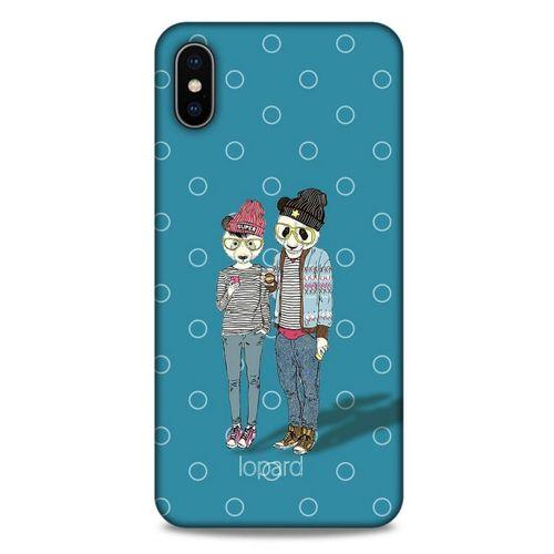 Apple iPhone XS Max Kılıf FunnyMaX (16) Kalın Kılıf Mavi