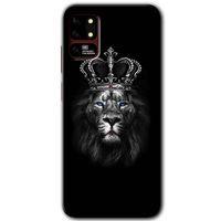 Reeder S19 Max Kılıf HD Desen Baskılı Arka Kapak - King Lion