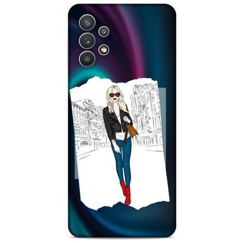 Lopard Samsung Galaxy A32 Uyumlu Kılıf Sokak Modası (68) Telefon Kılıfları
