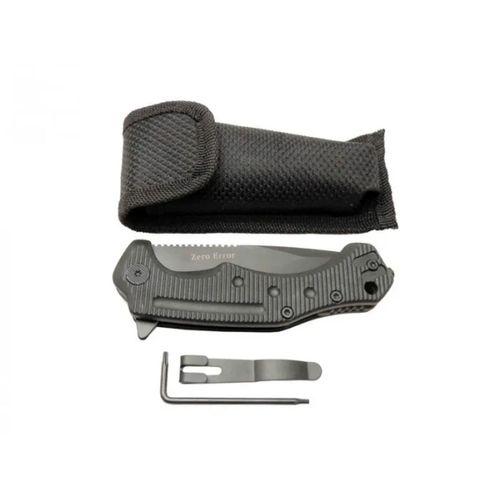 Zero Error 7-12 Black Çakı 22 Cm Manuel, Kemerlikli