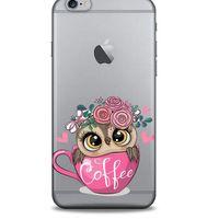 Zoologix (78) Apple Iphone 6 Plus Şeffaf Kılıf Silikon Desenli