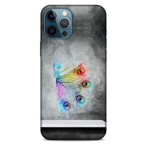 Apple iPhone 12 Pro Max Kılıf Desenli Özel Seri Tüyler (38) Neo Hybrid Kılıf