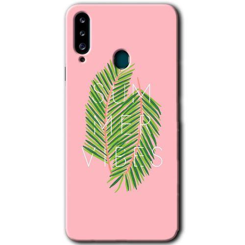 Galaxy A20s Kılıf HD Desen Baskılı Arka Kapak - Summer Vibes