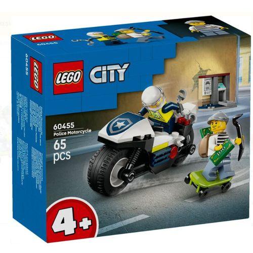 Lego City Polis Motosikleti Takibi 60455