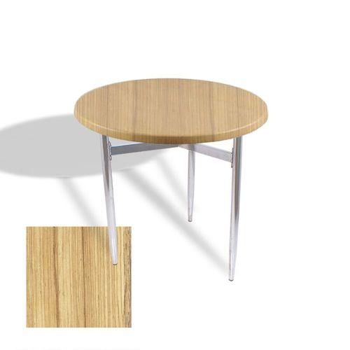 Dockers Venedik Masa Yuvarlak Çap 70 kromnikel (Werzalit, Wermodin veya Allzalit Tabla) - Coco Bolo