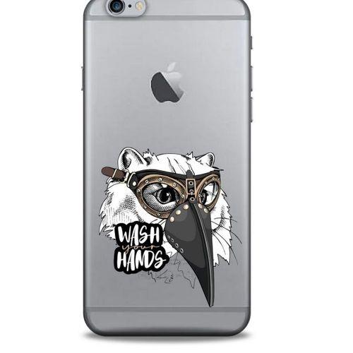 Zoologix (4) Apple Iphone 6 Plus Şeffaf Kılıf Silikon Desenli