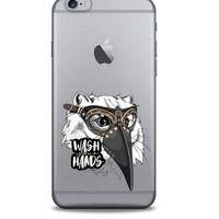 Zoologix (4) Apple Iphone 6 Plus Şeffaf Kılıf Silikon Desenli