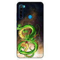 Lopard Xiaomi Redmi Note 8 Uyumlu Kılıf GameX (40) Fit Silikon Kılıf Ejderha