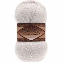Alize Angora Gold Simli El Örgü İpi 599 Taş Rengi