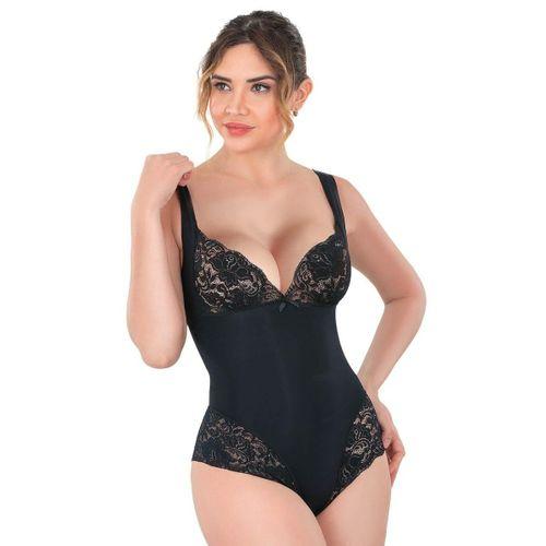 Arias Closet Siyah Mı Emay 2947 Dantelli Agraflı Body Korse