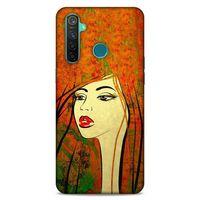 Lopard Oppo Realme 5 Pro Uyumlu Kılıf Sürreal Yüzler ♀ (30) Silicone Case Desenli