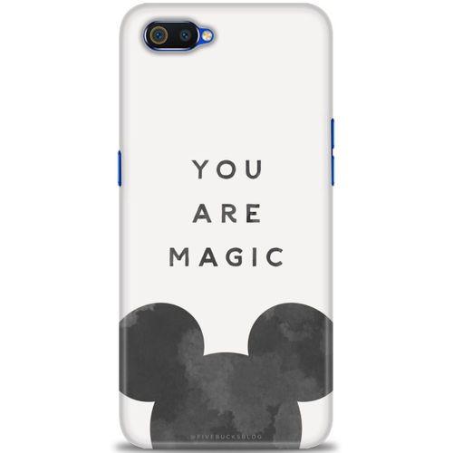 Realme C2 Kılıf HD Baskılı Kılıf - You Are Magic + Tam Ekran Koruyucu