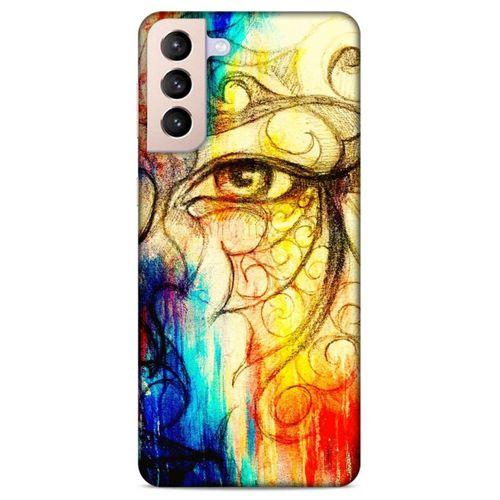 Lopard Samsung Galaxy S21 Plus Uyumlu Kılıf Manipülasyon ☻ (33) Hybrid Kılıf Baskılı