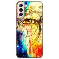 Lopard Samsung Galaxy S21 Plus Uyumlu Kılıf Manipülasyon ☻ (33) Hybrid Kılıf Baskılı