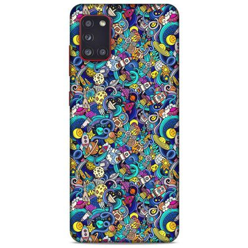 Graffitix (49) Desenli Silikon Kapak Samsung Galaxy A31 Kılıf