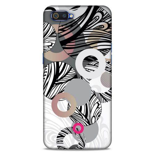 Lopard Oppo Realme C2 Uyumlu Kılıf Soyut Sanat (42) Desenli Rugged Armor Kılıf