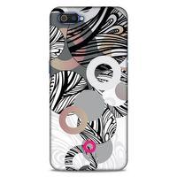 Lopard Oppo Realme C2 Uyumlu Kılıf Soyut Sanat (42) Desenli Rugged Armor Kılıf