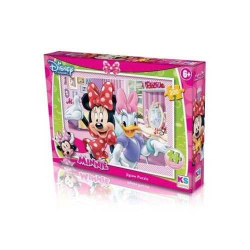 Çocuk KS Minnie Puzzle 200 Parça