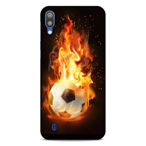 Lopard Samsung Galaxy M10 Uyumlu Kılıf FireX (36) Glitter Kılıf Futbol Topu