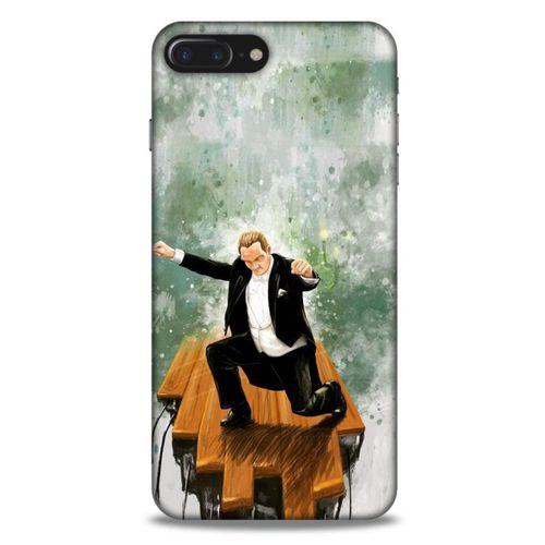 Apple Iphone 8 Plus Kılıf Atatürk (42) Rugged Armor Kılıf Yeşil Tasarım