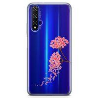 Honor View 20 Kılıf Hüzünlü Ortanca Arka Kapak Koruma Desenli Full Koruyucu