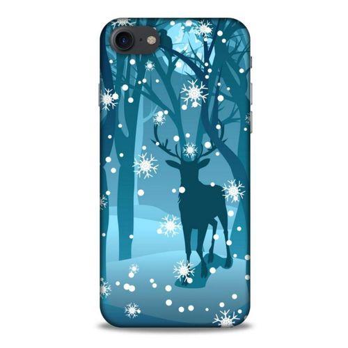 Apple Iphone 7 Kılıf Snowix (28) Arka Kapak Mavi Koyu