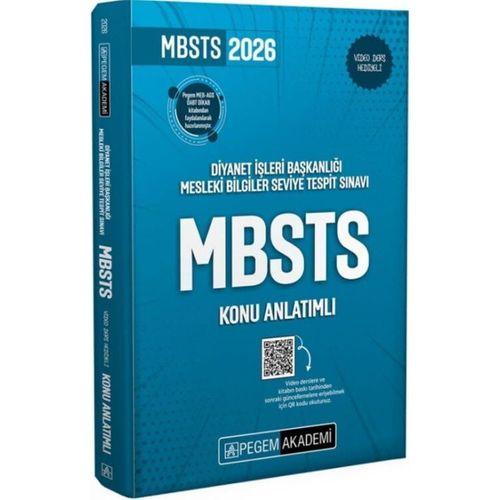 2026 Diyanet İşleri Başkanlığı Mesleki Bilgiler Seviye Tespit Sınavı MBSTS Konu Anlatımlı Pegem Yayınları