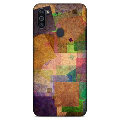 Lopard Samsung Galaxy M11 Uyumlu Kılıf Soyut Sanat (37) Baskılı Silicone Cover