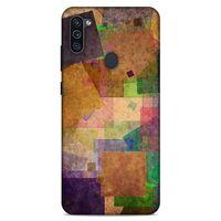 Lopard Samsung Galaxy M11 Uyumlu Kılıf Soyut Sanat (37) Baskılı Silicone Cover