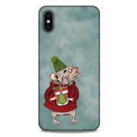 Animax Bereli Fare Apple iPhone XS Max Kılıf Desenli Silikon