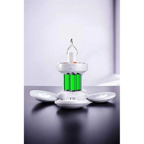 Güneş Enerjili Solar Aydınlatma Kamp Çadır Lambası Şarjlı Ampül Led Şarjlı El Feneri Işıldak