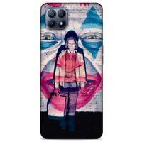 Huawei P40 Lite Uyumlu Kılıf Joker (29) Arka Koruma Kılıfı Beyaz