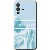 Vivo V23 5G HD Baskılı Kılıf + 9D Tam Ekran Koruyucu - Fearless