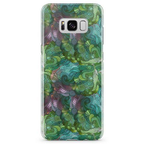 Samsung Galaxy S8 Kılıf Sarmal Girdap Arka Kapak Koruma Desenli Full Koruyucu