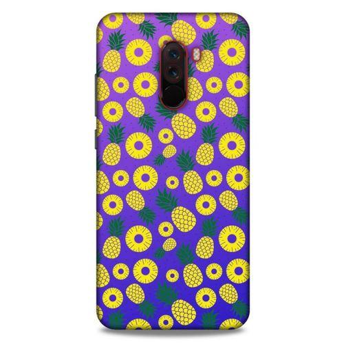 Frutix Ananas 04 Xiaomi Pocophone F1 Kılıf Desenli Silikon