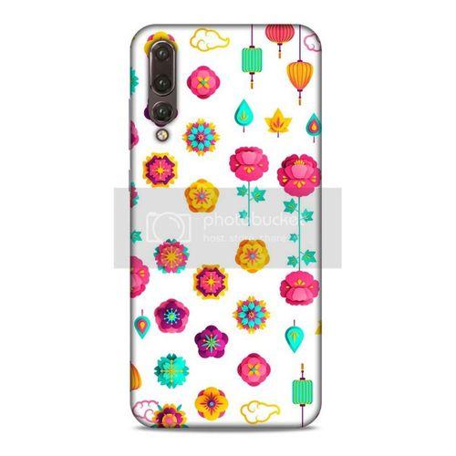 Origami Beyaz Huawei P20 Pro Kılıf