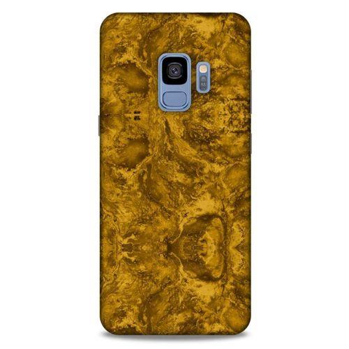 Mermer Desenli (20) Tema Koruyucu Kılıf Bronz Samsung Galaxy S9 Kılıf