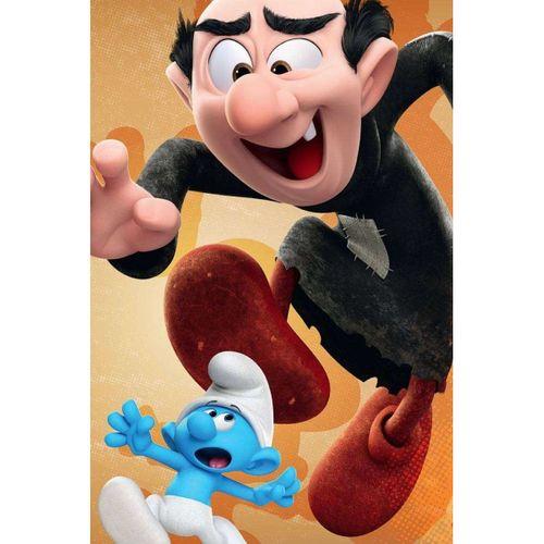 Canvas Şirinler Ve Gargamel Sayılarla Boyama Seti Rulo 50 x 65 cm