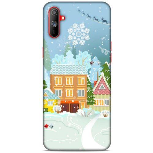 Oppo Realme C3 Kılıf Snowix (35) Fit Design Kılıf Karışık Renkli
