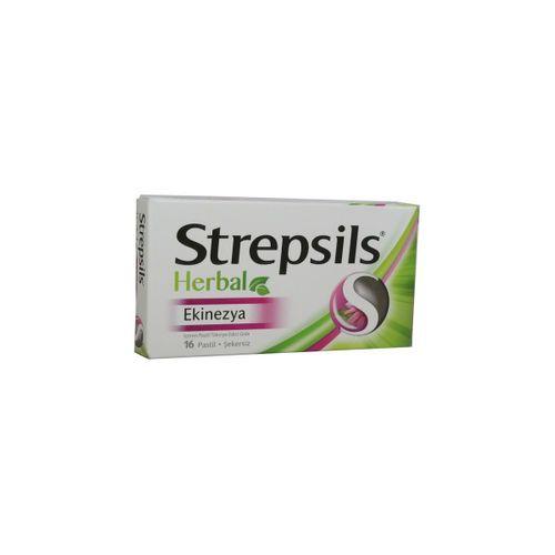 STREPSİLS STREPSİLS Herbal Ekinezya Boğaz Pastili