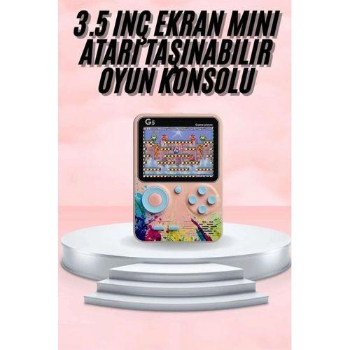 3.5 İnç Klasik Retro Lcd Ekran 500 Oyunlu Oyun Konsolu Taşınabilir