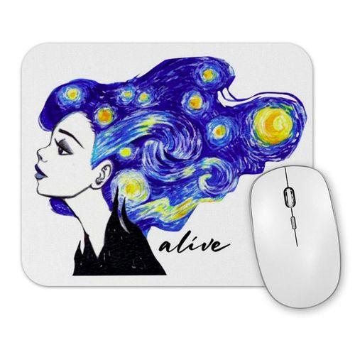 Alive Vincent Van Gogh Mouse Pad